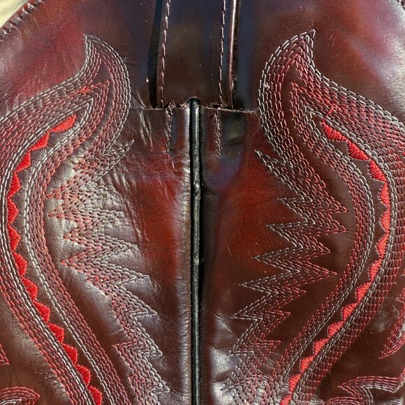 Never Worn Vintage Rancho Viejo Men's Western Cowboy Boots 7 1/2 Women's 9 - Picture 15 of 16